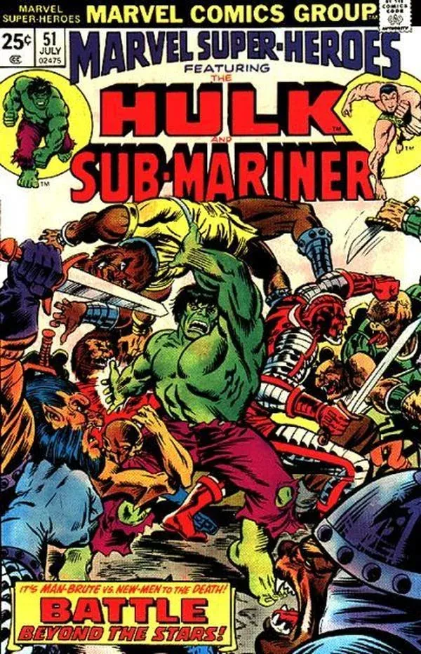 Cover of Marvel Super-Heroes #51