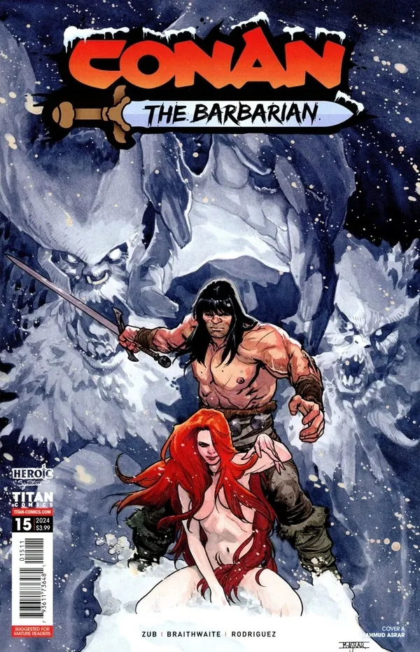 Cover of Conan: The Barbarian #15
