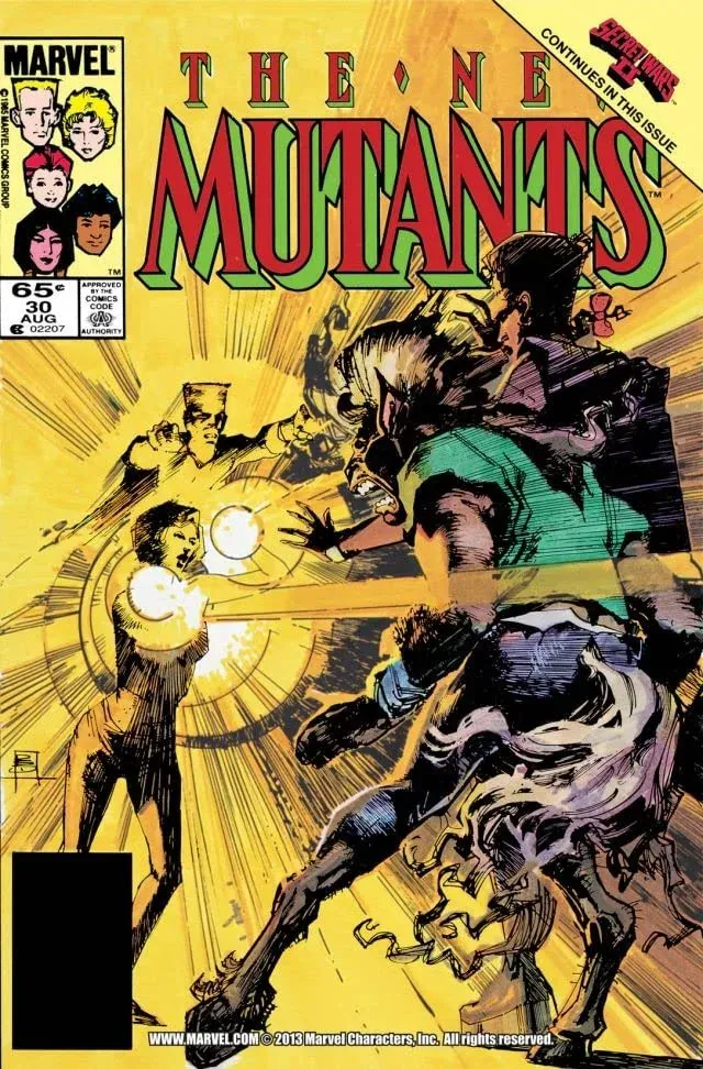 Cover of The New Mutants #30