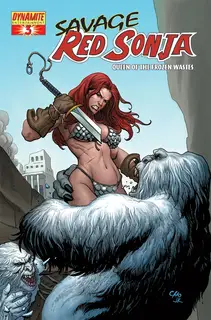 Cover of Savage Red Sonja: Queen of the Frozen Wastes #3