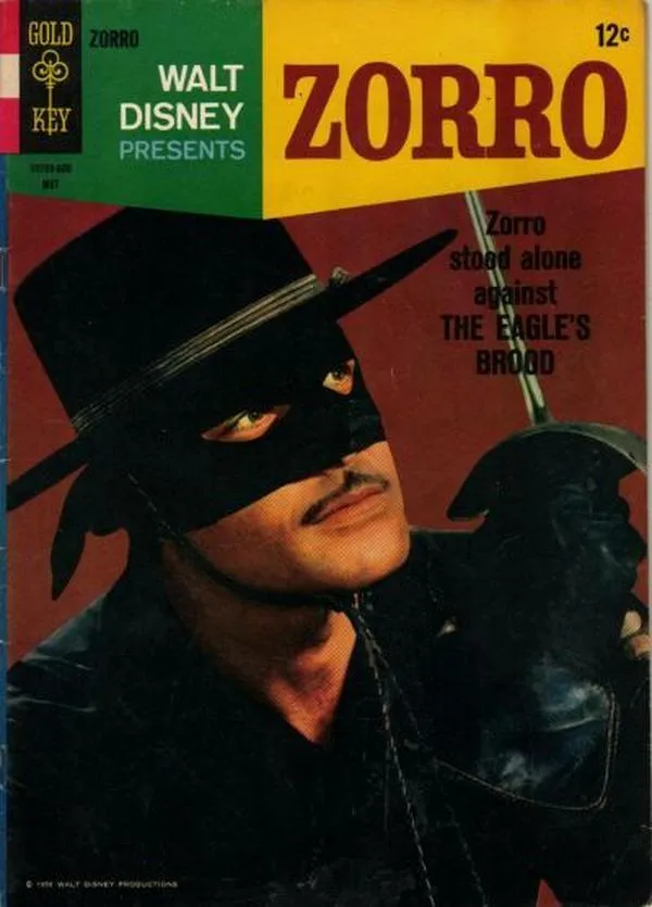 Cover of Walt Disney Presents Zorro #2