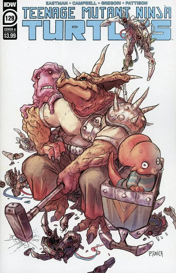 Cover of Teenage Mutant Ninja Turtles #129