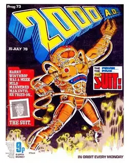 Cover of 2000 AD #73