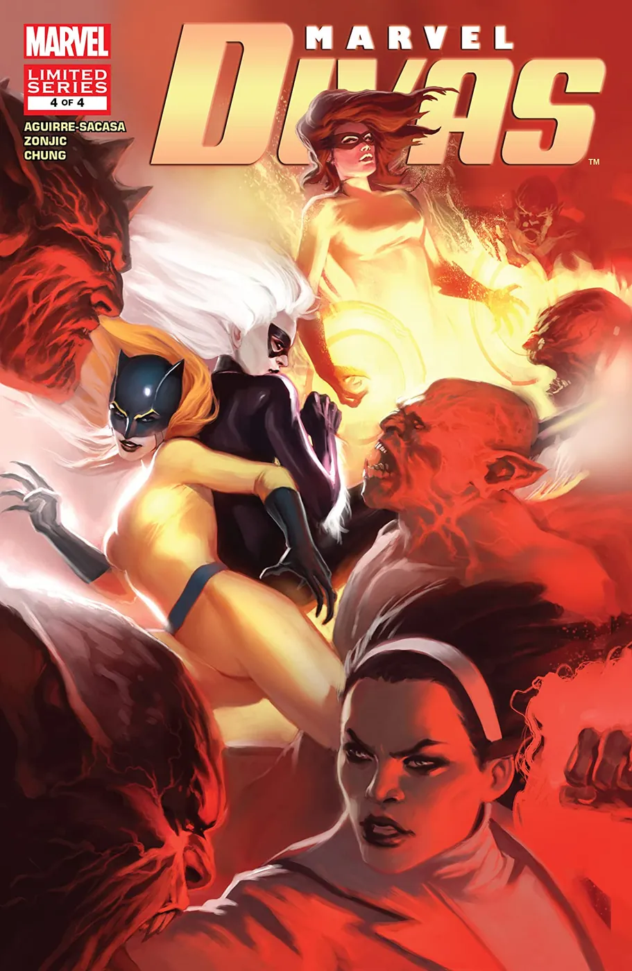 Cover of Marvel Divas #4