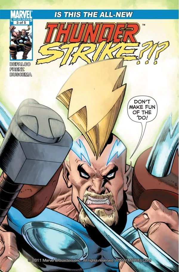 Cover of Thunderstrike #3