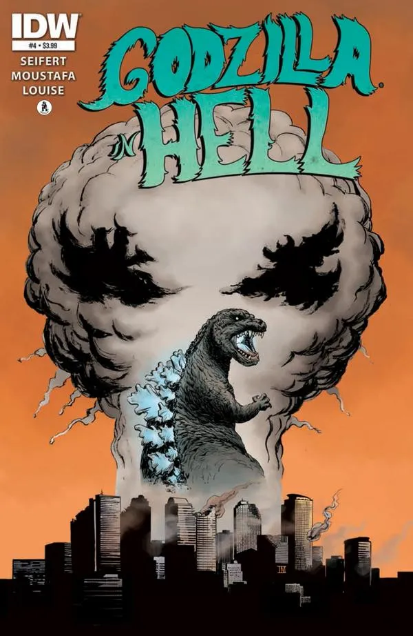 Cover of Godzilla in Hell #4