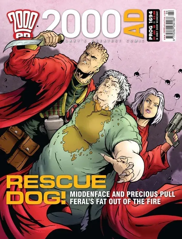 Cover of 2000 AD #1694