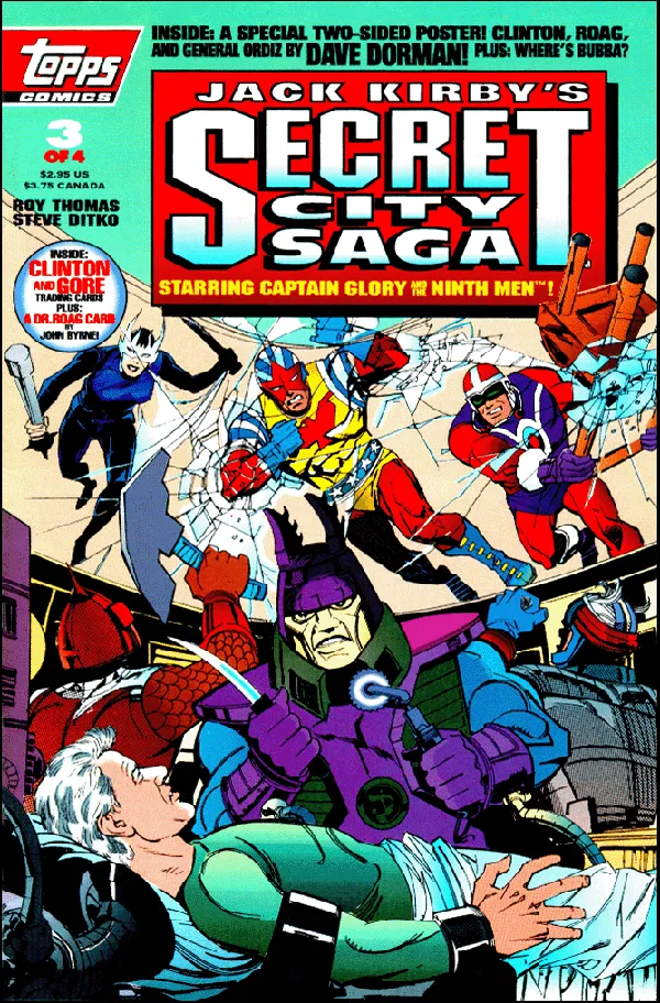 Cover of Jack Kirby's Secret City Saga #3