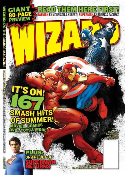Cover of Wizard: The Comics Magazine #176