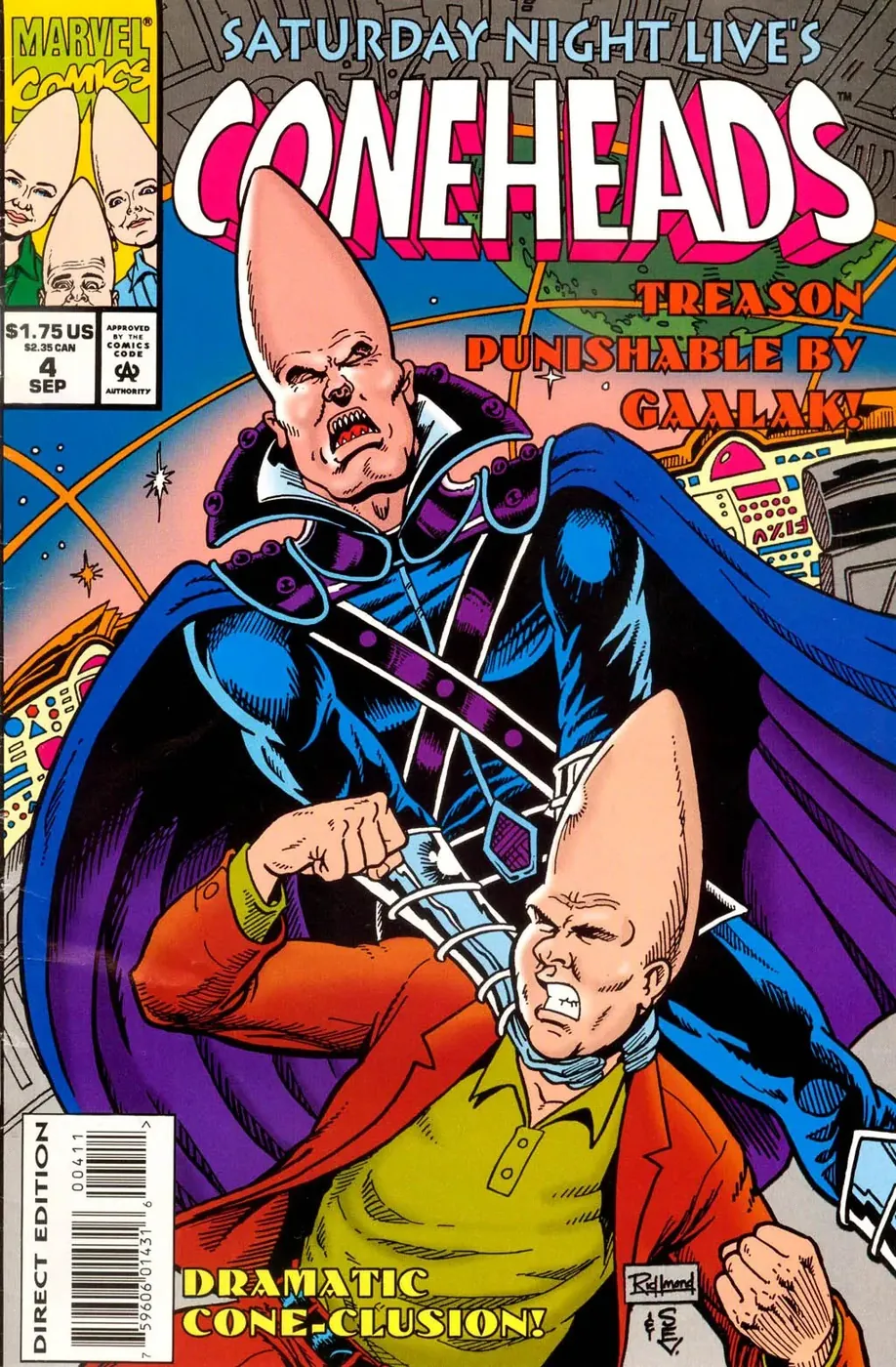 Cover of Coneheads #4