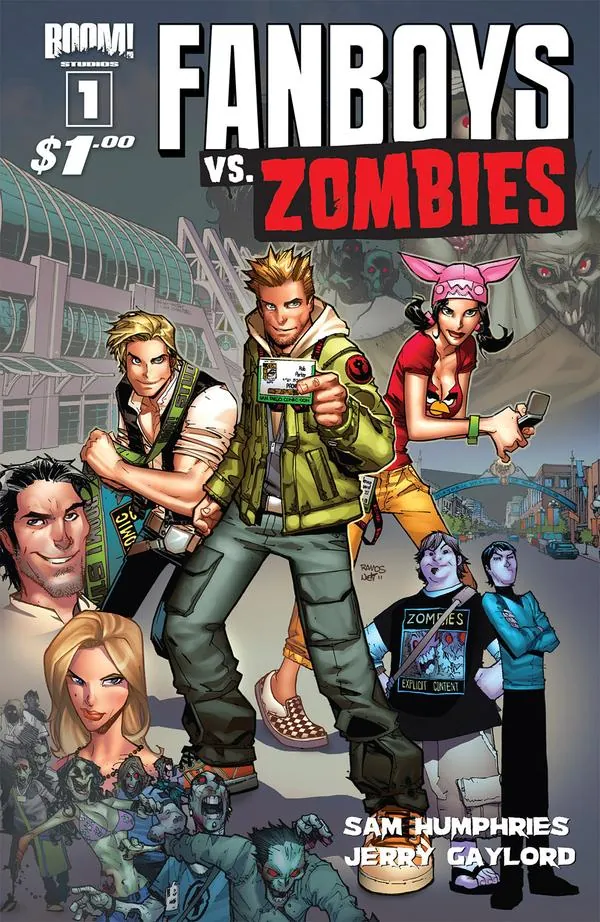 Cover of Fanboys vs. Zombies #1