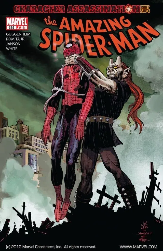 Cover of The Amazing Spider-Man #585