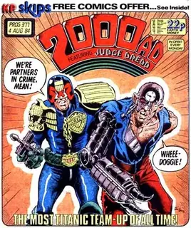 Cover of 2000 AD #377