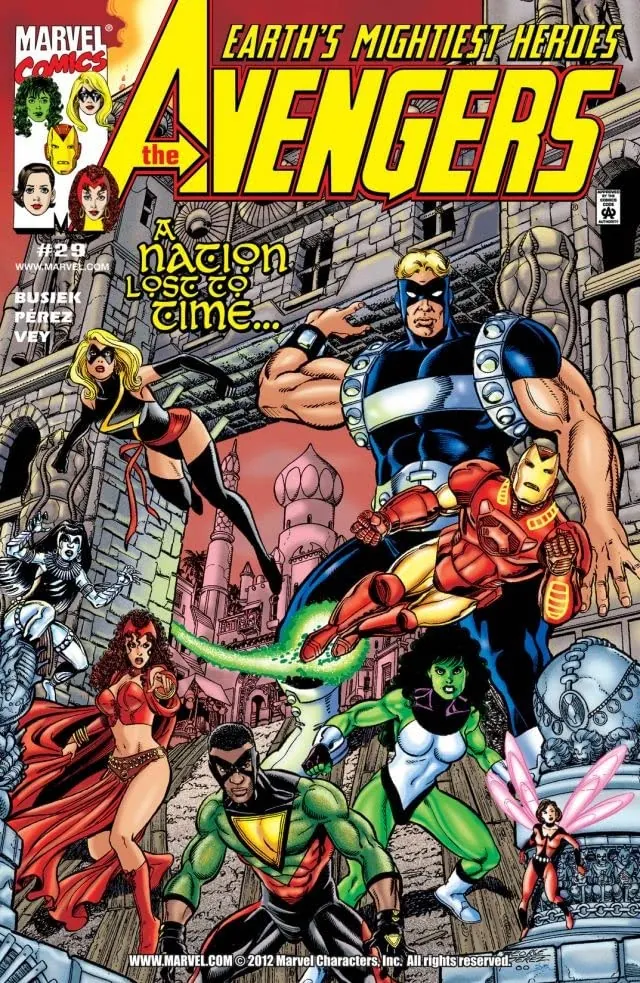Cover of Avengers #29
