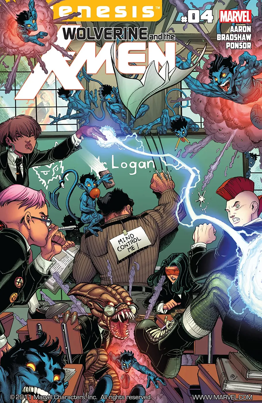 Cover of Wolverine & the X-Men #4