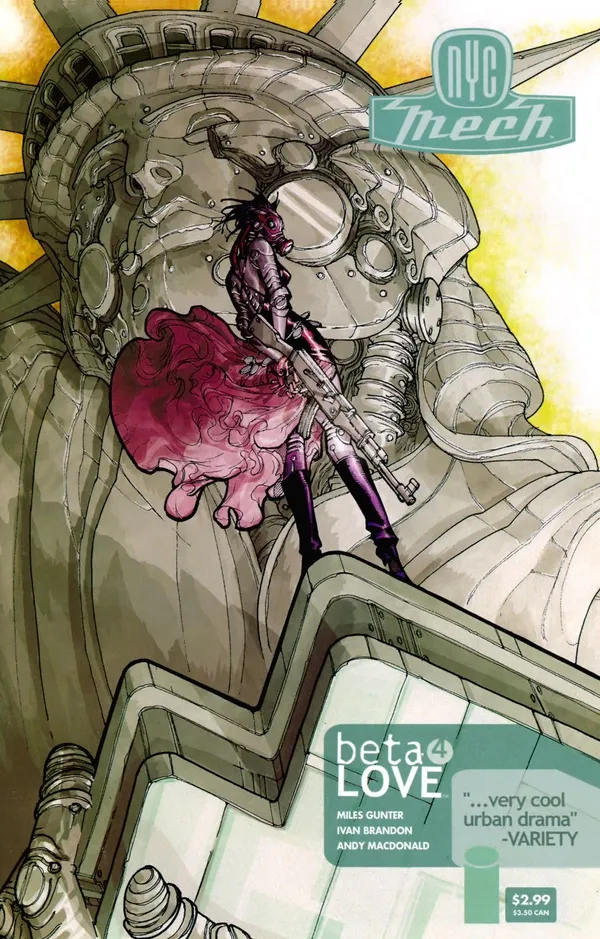 Cover of NYC Mech: Beta Love #4