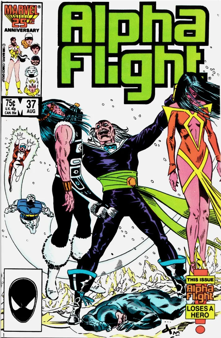 Cover of Alpha Flight #37