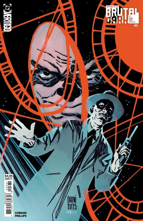 Cover of The Peril of the Brutal Dark: An Ezra Cain Mystery #3