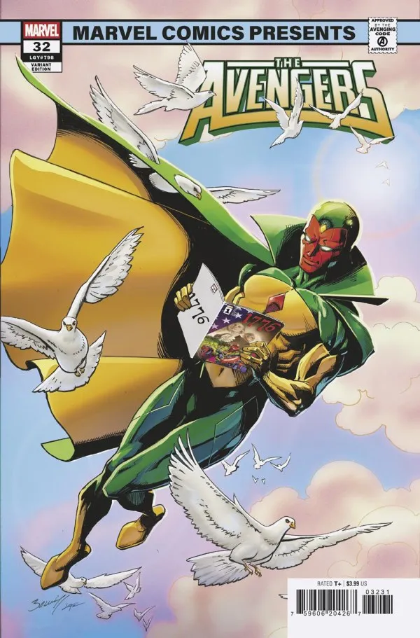 Cover of Avengers #32 (798)