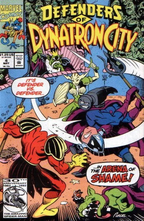 Cover of Defenders of Dynatron City #4