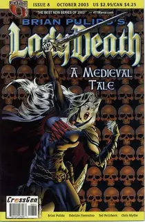 Cover of Brian Pulido's Lady Death: A Medieval Tale #8