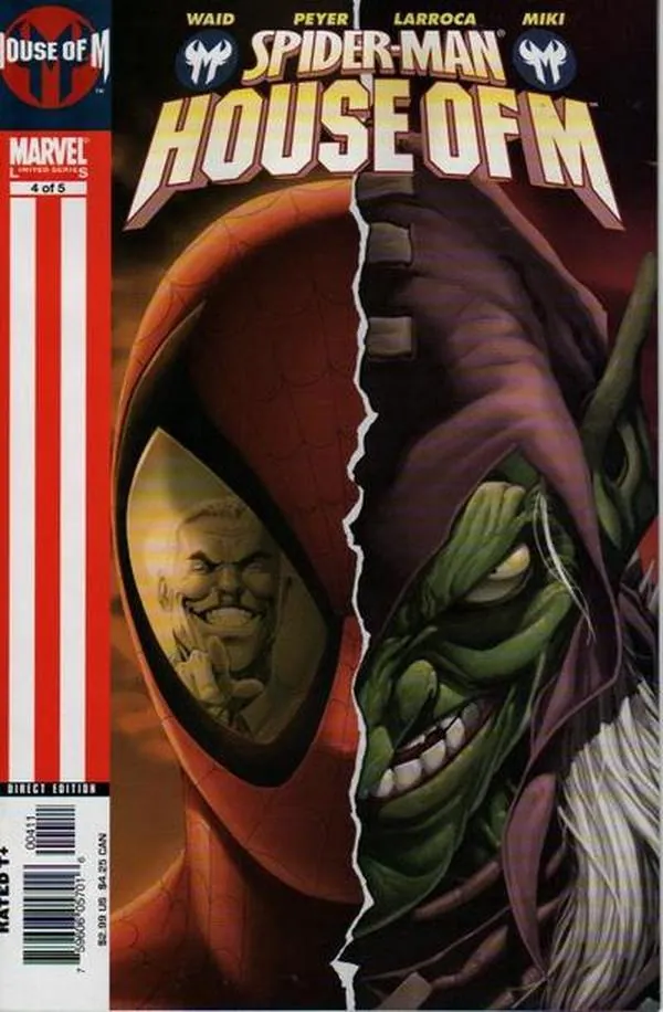 Cover of Spider-Man: House of M #4