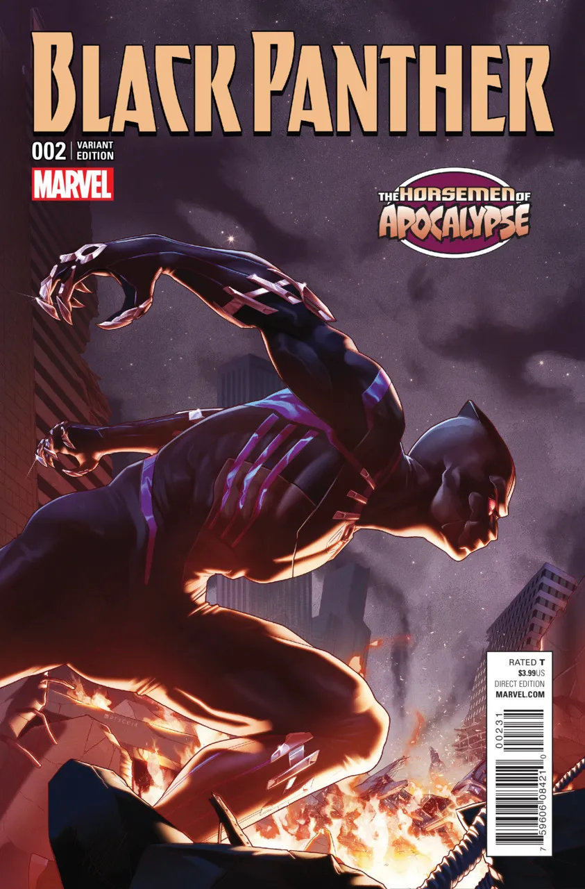 Cover of Black Panther #2