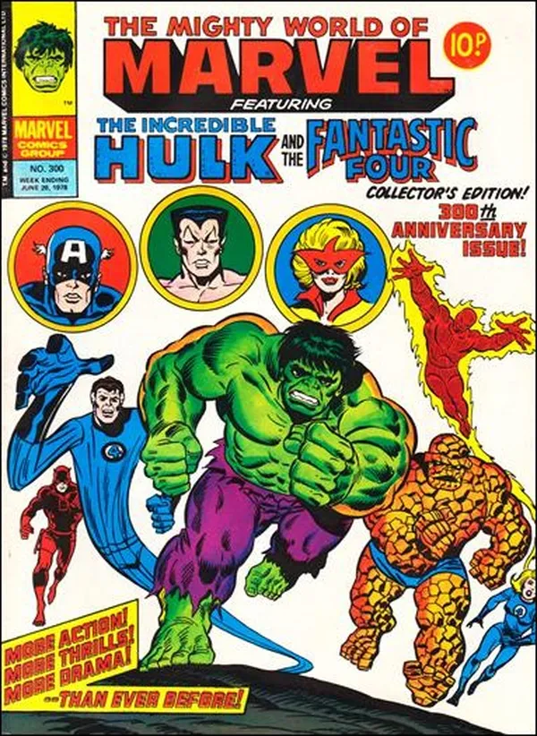 Cover of The Mighty World of Marvel #300