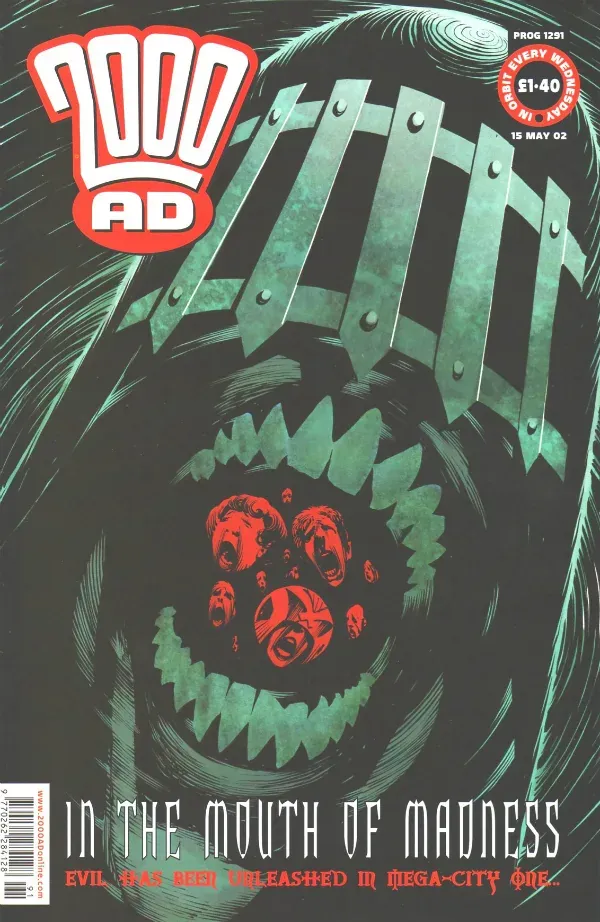 Cover of 2000 AD #1291