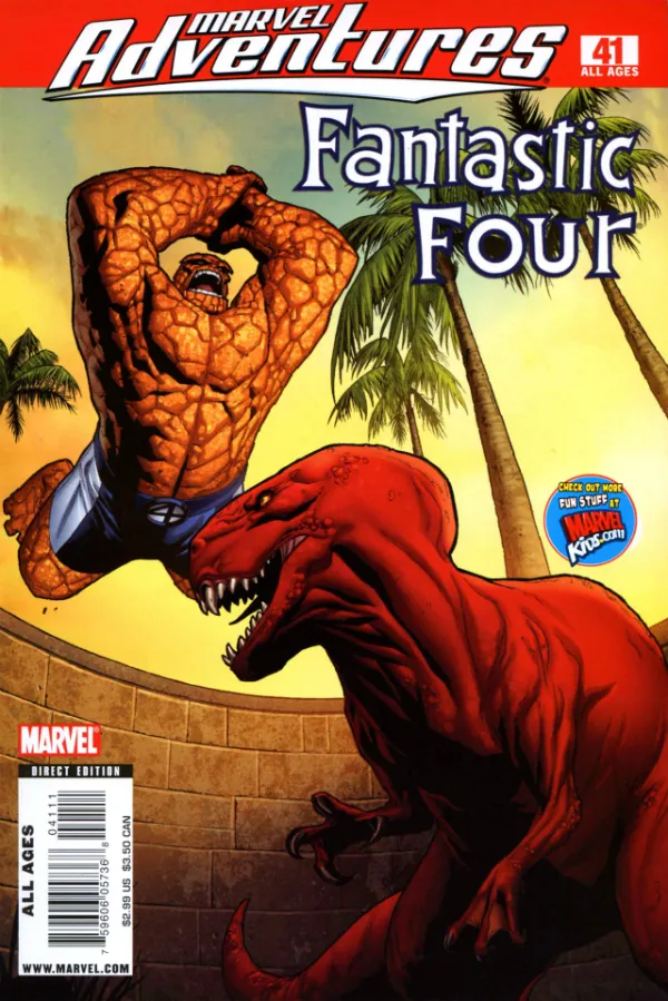 Cover of Marvel Adventures Fantastic Four #41