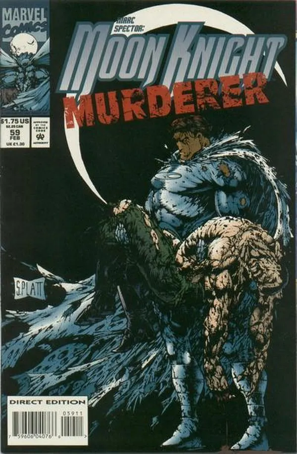 Cover of Marc Spector: Moon Knight #59