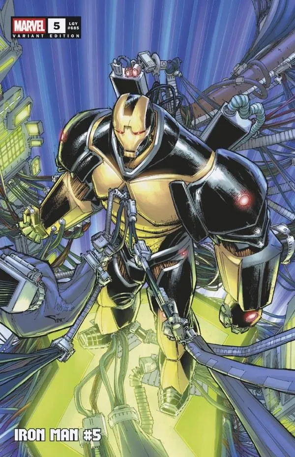Cover of Iron Man #5 (685)