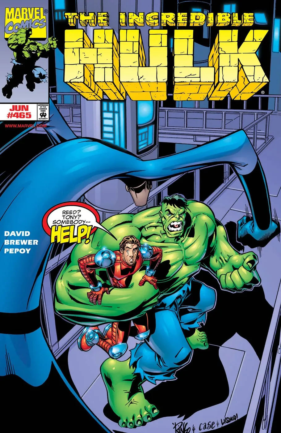 Cover of The Incredible Hulk #465
