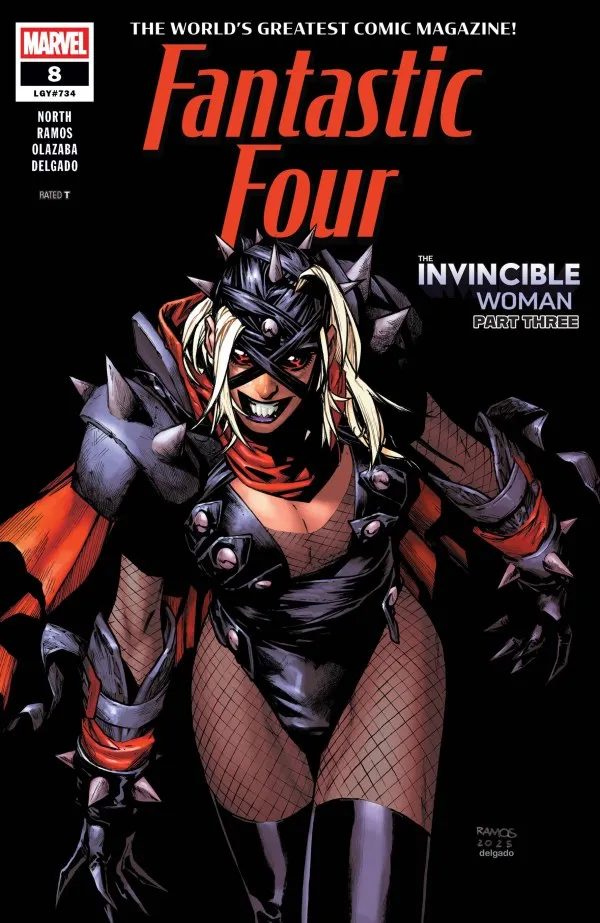 Cover of Fantastic Four #8 (734)