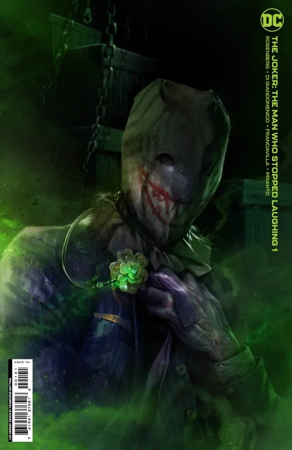 Cover of The Joker: The Man Who Stopped Laughing #1