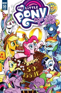 Cover of My Little Pony: Friendship Is Magic #50
