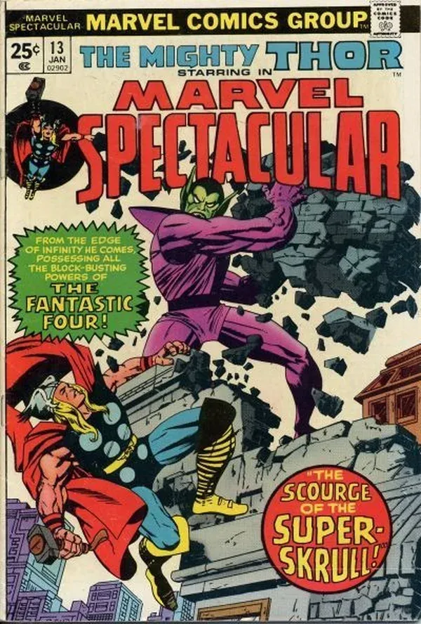 Cover of Marvel Spectacular #13