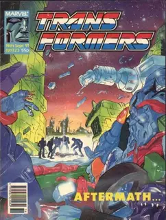 Cover of The Transformers #323