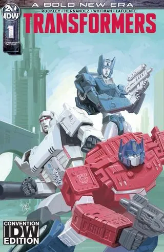 Cover of Transformers #1