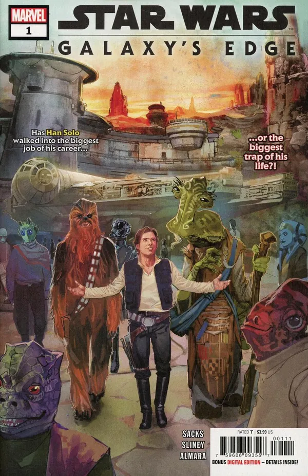 Cover of Star Wars: Galaxy's Edge #1