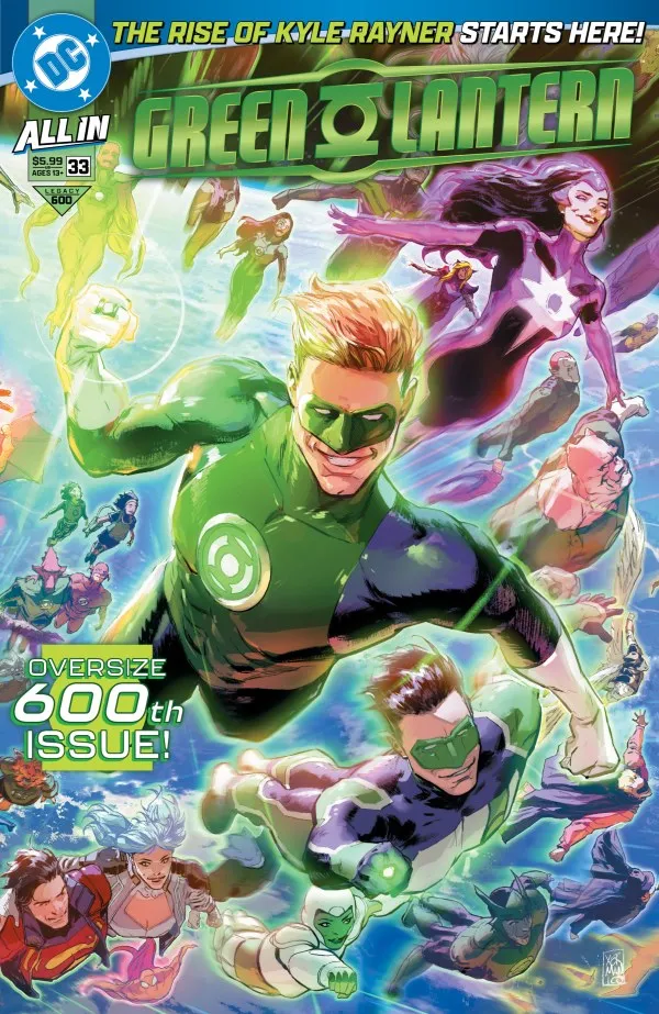 Cover of Green Lantern #33 (600)