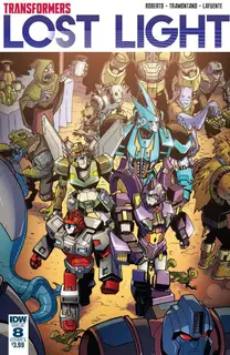 Cover of Transformers: Lost Light #8