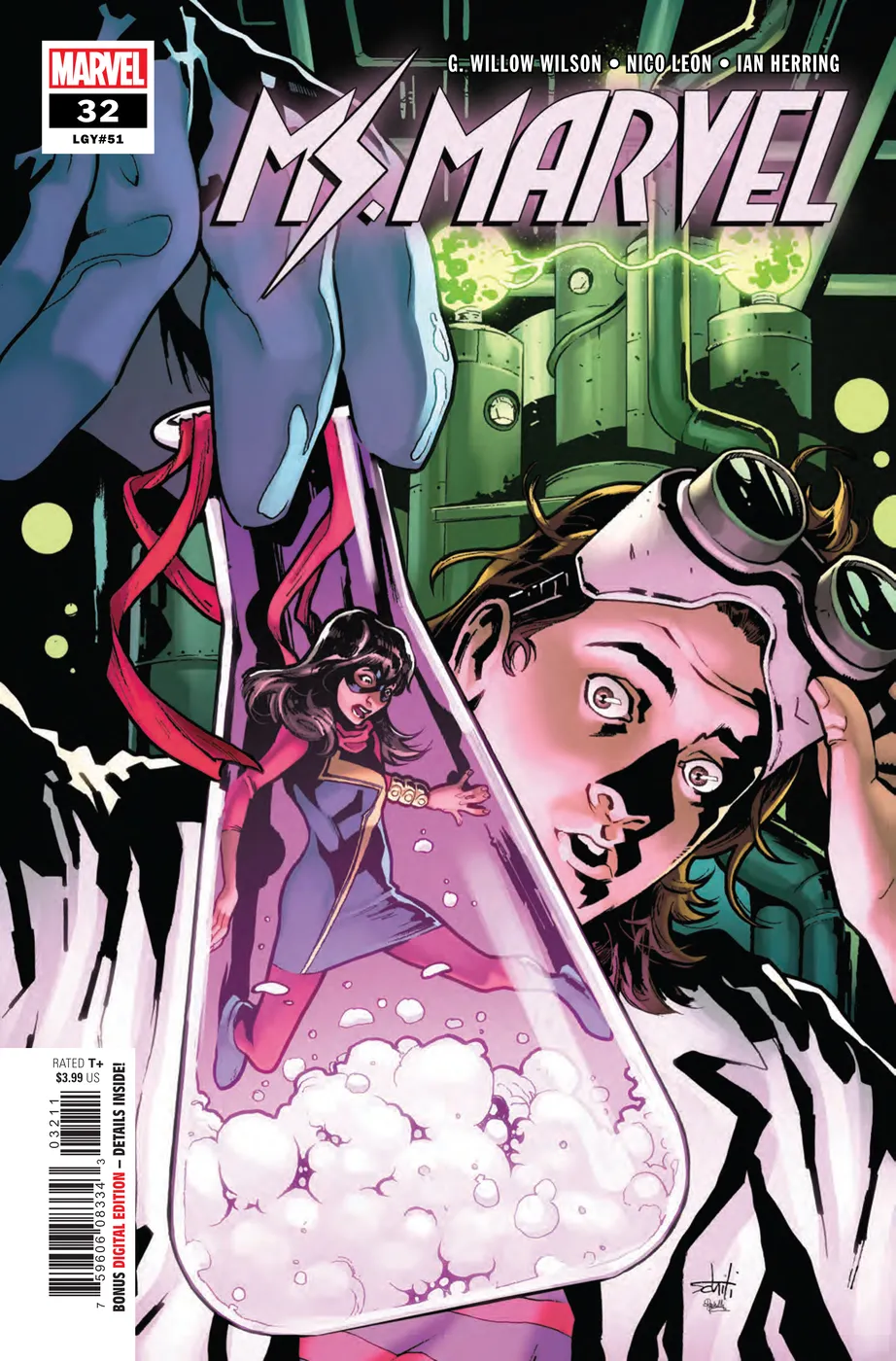 Cover of Ms. Marvel #32