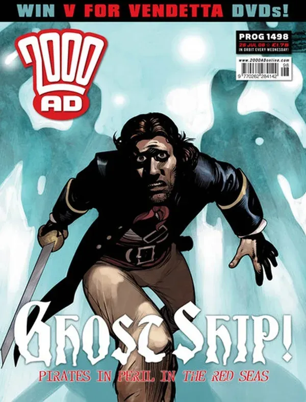 Cover of 2000 AD #1498