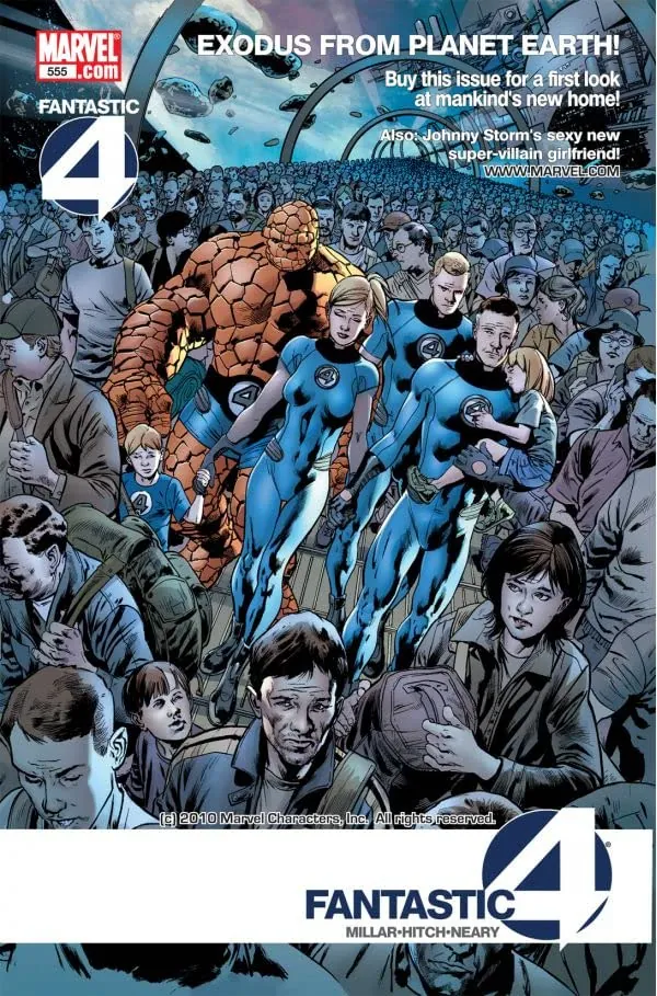 Cover of Fantastic Four #555