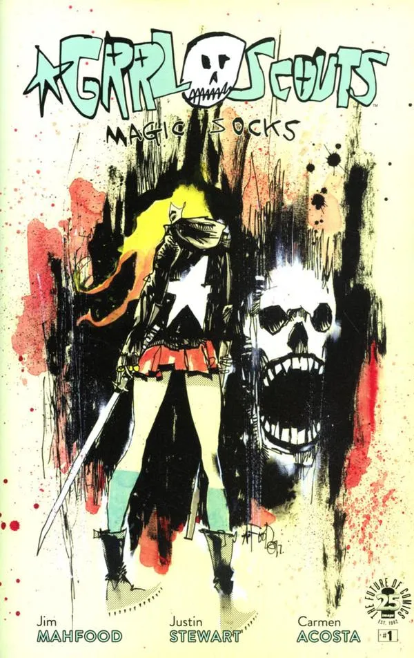 Cover of Grrl Scouts: Magic Socks #1