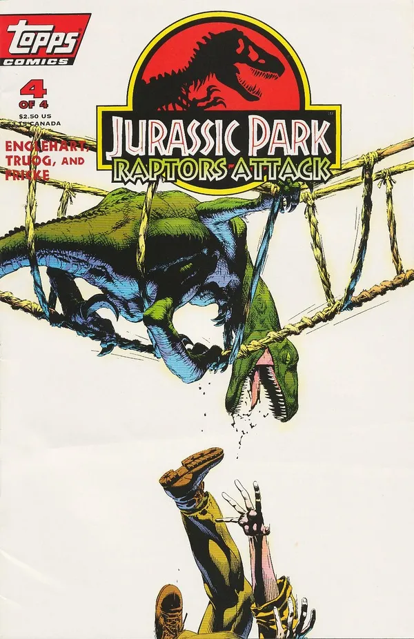 Cover of Jurassic Park: Raptors Attack #4