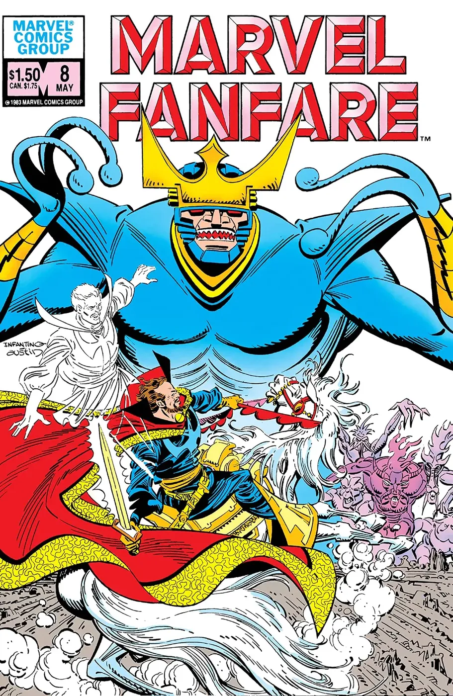 Cover of Marvel Fanfare #8