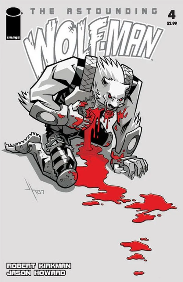Cover of The Astounding Wolf-Man #4