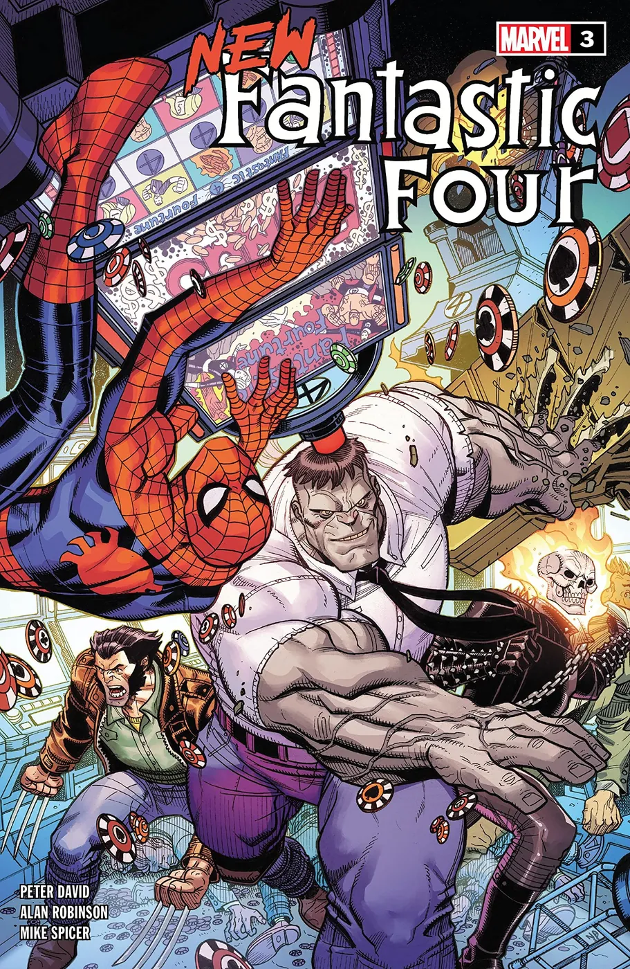Cover of New Fantastic Four #3